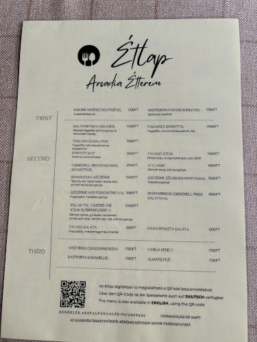 Arcadia Restaurant - Vendéglátás