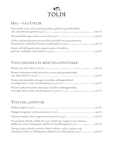 Comentarii opinii despre Toldi Rendezvényház Étterem és Vándor Panzió