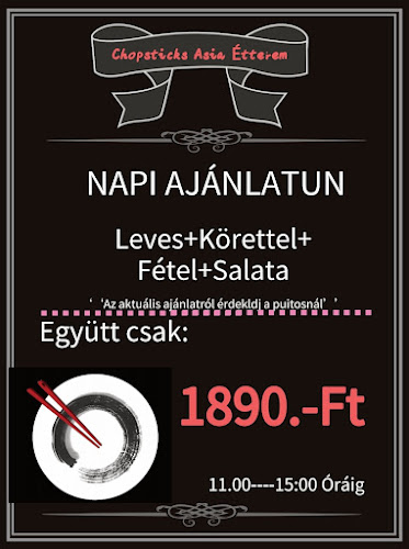 Opinii despre Chopsticks Express Ázsia Étterem în Győr - Vendéglátás