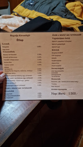 Hegyalja Kisvendéglő