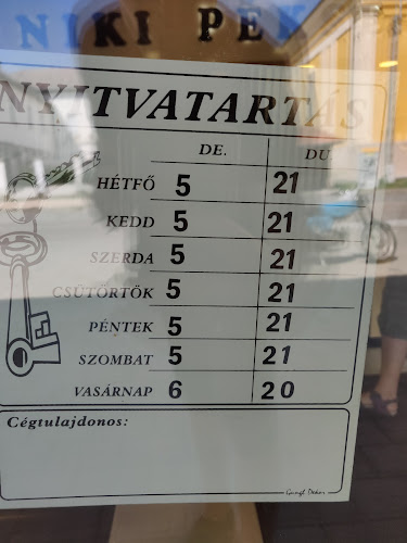 Opinii despre Niki pékség în Győr - Vendéglátás