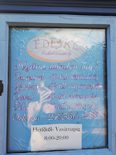 Opinii despre Édeske Cukrász Műhely în Nagymaros - Vendéglátás