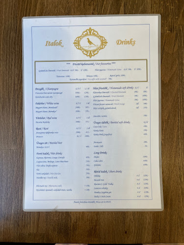 Aranypinty - Vendéglátás