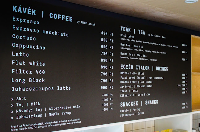 Grinder Fitness & Coffee Shop - Vendéglátás