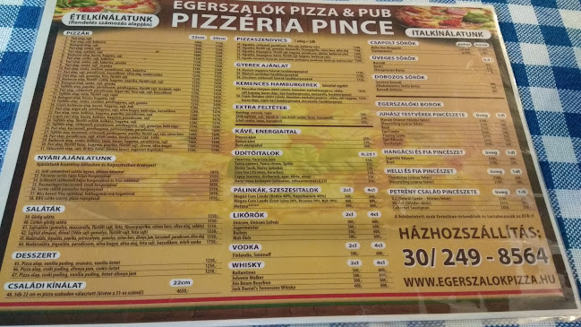 Opinii despre Egerszalók Pizza în Egerszalók - Vendéglátás