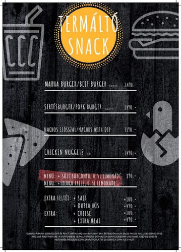 Termáltó étterem - Vendéglátás