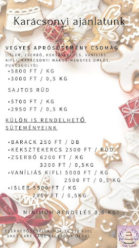 Opinii despre Cake Land în Pereszteg - Vendéglátás