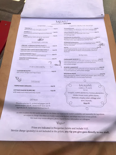 Opinii despre Balkán Bisztró în Pécs - Vendéglátás