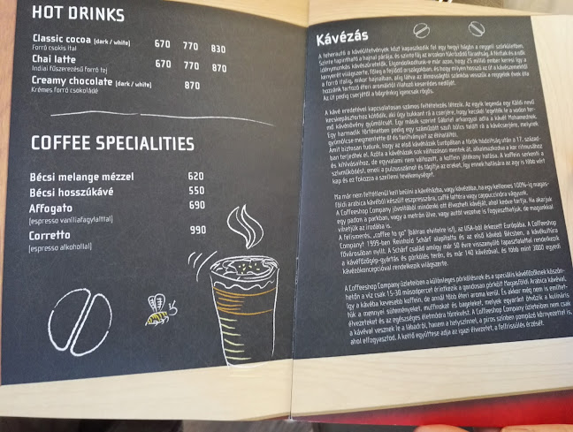 Coffeeshop Company - Vendéglátás