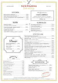 Opinii despre Szépilona Bisztró în Budapest - Vendéglátás