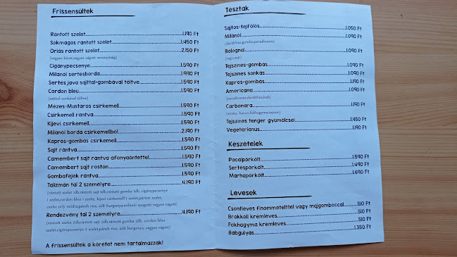 Talizmán Vendéglő