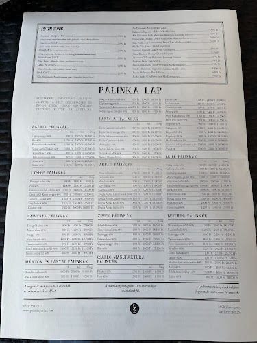 Pálinka Patika - Bár és Kávézó