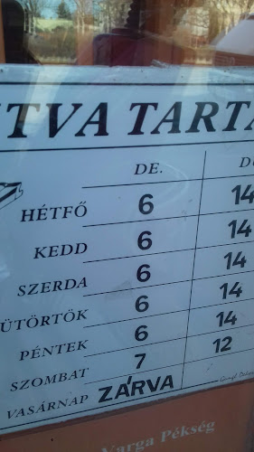 Varga Pékség Mintabolt