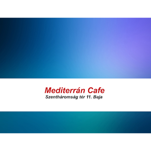 Mediterrán Cafe