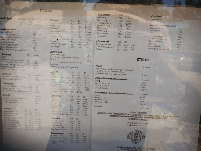 Opinii despre Füzes Étterem (All You Can Eat) în Abádszalók - Vendéglátás