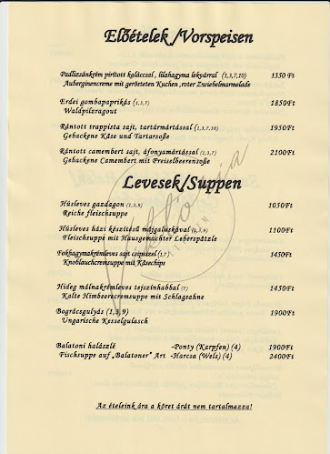 Viktória Étterem - Vendéglátás