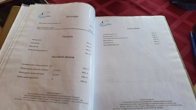 Tiszakanyar Étterem - Vendéglátás