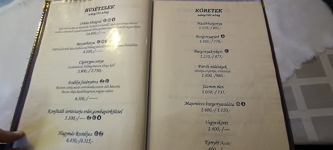 Szent Orbán Kisvendéglő - Vendéglátás