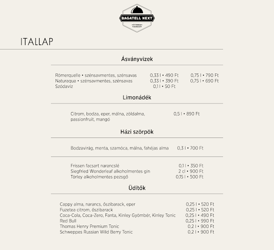 Opinii despre Bagatell Next Bisztró în Kiskőrös - Vendéglátás