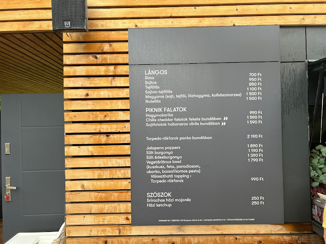 Normafa Piknik - Vendéglátás