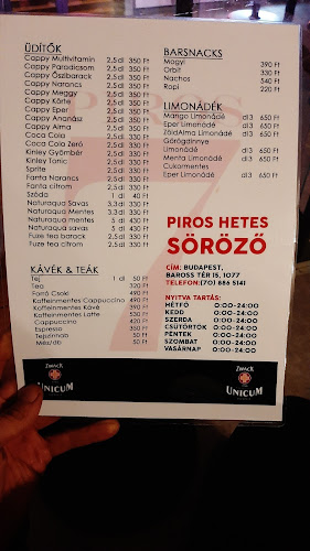 Piros Hetes presszó