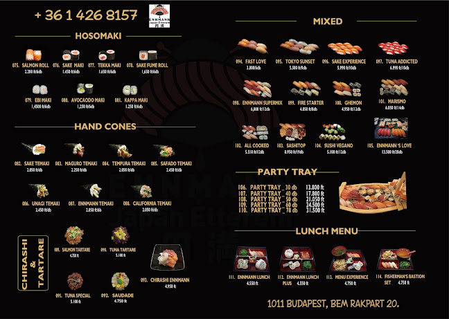 Ennmann Japán Étterem