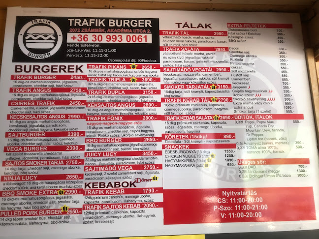 Trafik Burger - Vendéglátás