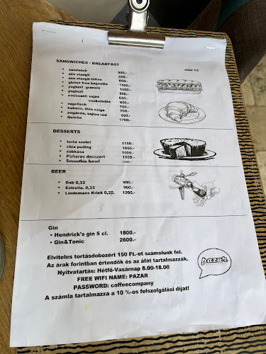 Comentarii opinii despre Pazar Coffee Company Balatonfüred
