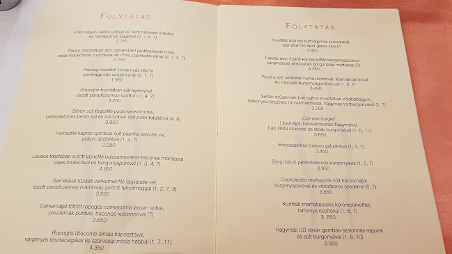 Opinii despre Carmen Étterem în Győr - Vendéglátás