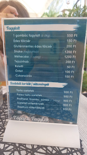 Opinii despre Tóparti Fagyizó în Zamárdi - Vendéglátás