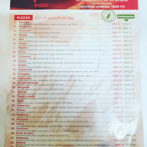 Opinii despre Pupetto Pizza în Budapest - Vendéglátás