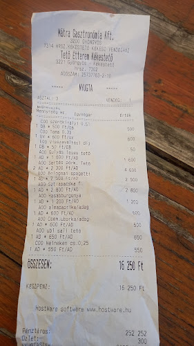 Comentarii opinii despre Tető Étterem