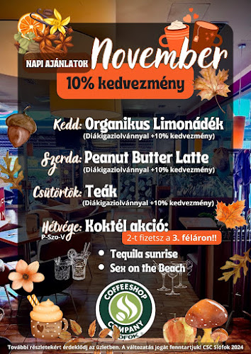 CoffeeShop Company Siófok