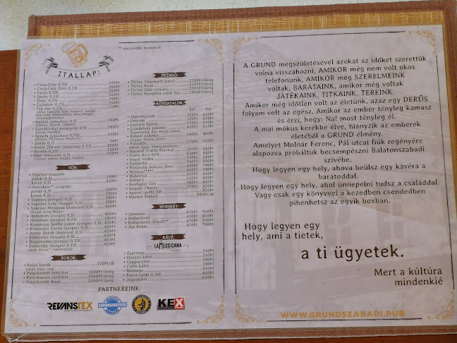 Grund Bistro & Pub - Balatonszabadi