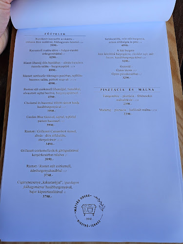 Mátyás Udvar Bisztró & Terasz - Vendéglátás