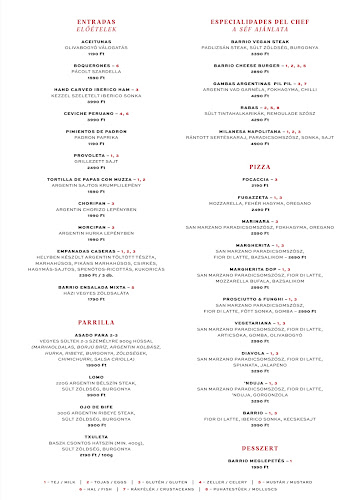 Opinii despre BARRIO în Budapest - Vendéglátás