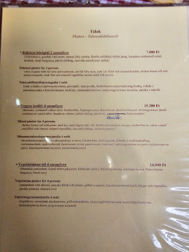 Comentarii opinii despre Rákóczi Pince Étterem