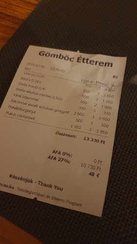 Opinii despre Gömböc Pizzéria în Pécs - Vendéglátás