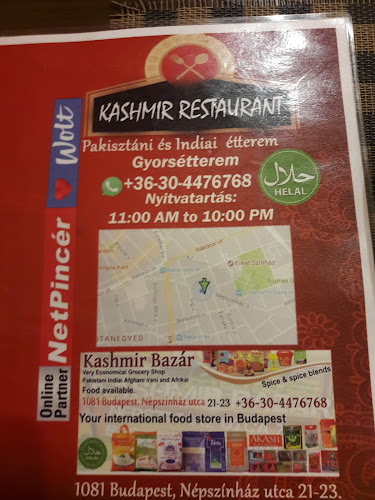 Comentarii opinii despre Kashmiri Etterem Budapest