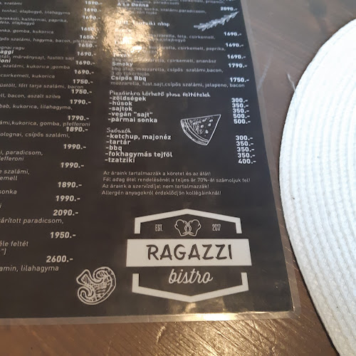 Ragazzi bistro Esztergom - Vendéglátás