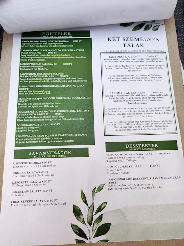 Jam Restaurant & Cafe - Vendéglátás