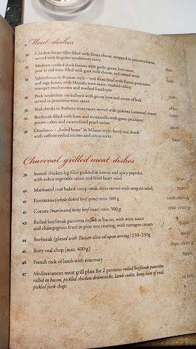 Opinii despre Trattoria Pomo D'Oro în Budapest - Vendéglátás