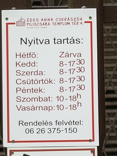 Édes Anna Cukrászda