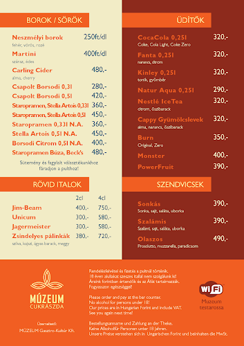 Múzeum Cukrászda - Esztergom