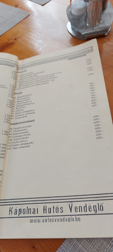 Autós Vendéglők - Kápolna