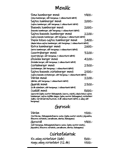 Comentarii opinii despre Hízlalda Büfé