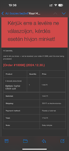 Hangulat Söröző és Pizzéria