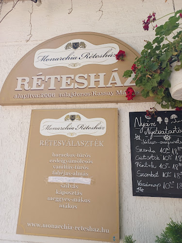 Monarchia Rétesház - Vendéglátás