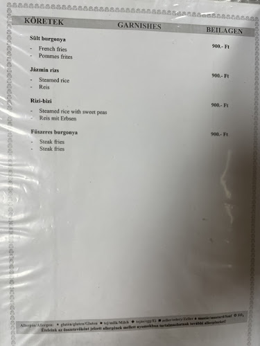 Comentarii opinii despre No.1 Étterem és Vendégház