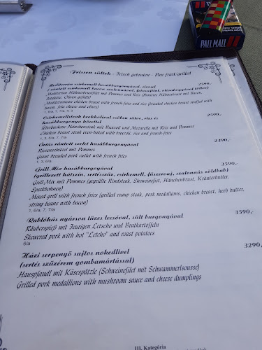 János Pince Étterem - Vendéglátás